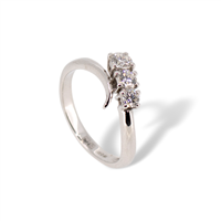 Anillo Mirco Visconti Mujer in Oro blanco Diamante 0.46 Ct MV21/20 - MV21/20